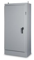 Type 12 Single Door Freestanding Enclosure for Flange Mounted Disconnect - left