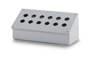 Austin Sloping Pushbutton Enclosure - left